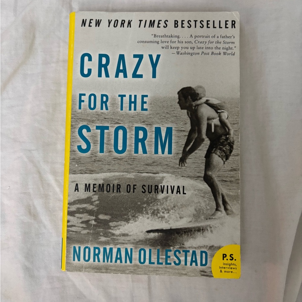 Crazy for the storm. A memoir
